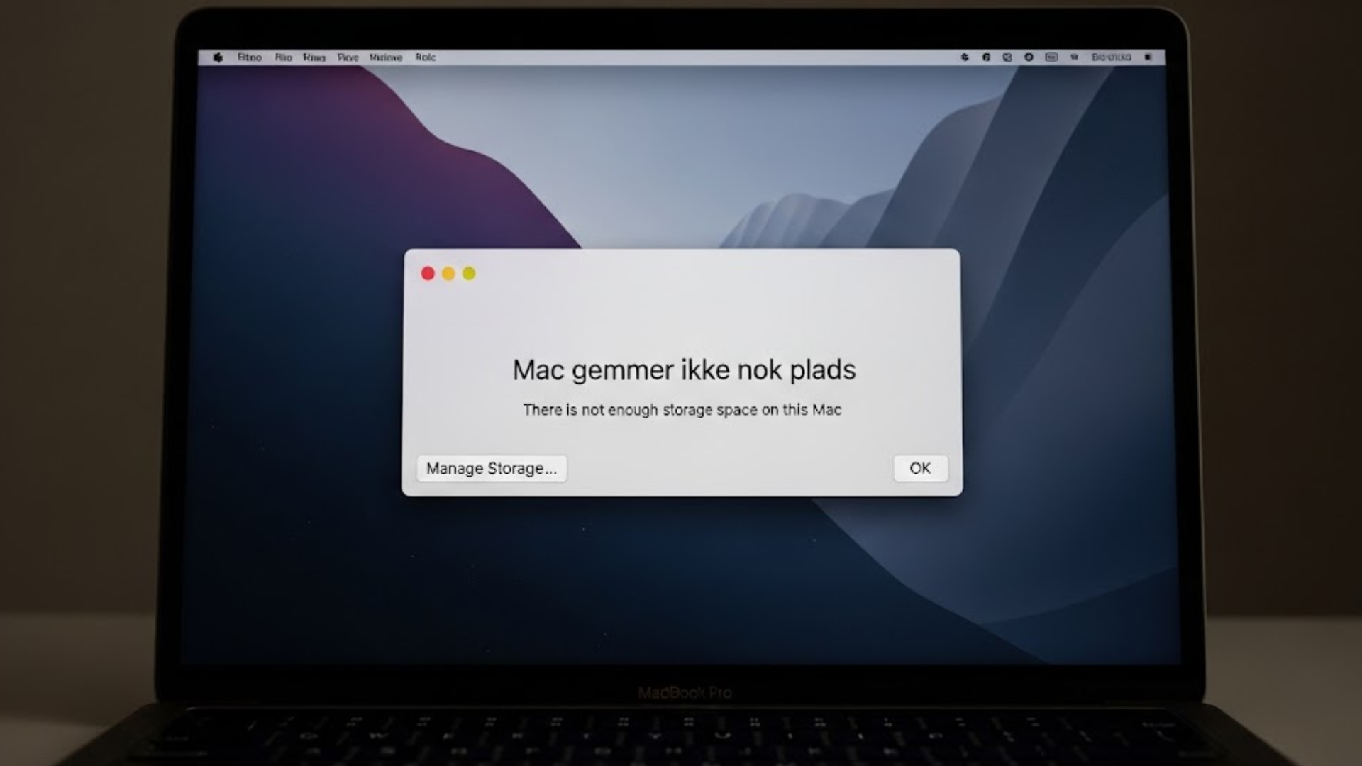 Read more about the article Er Din Mac Ved At Løbe Tør For Lagerplads? Sådan Frigør Du Hurtigt Plads