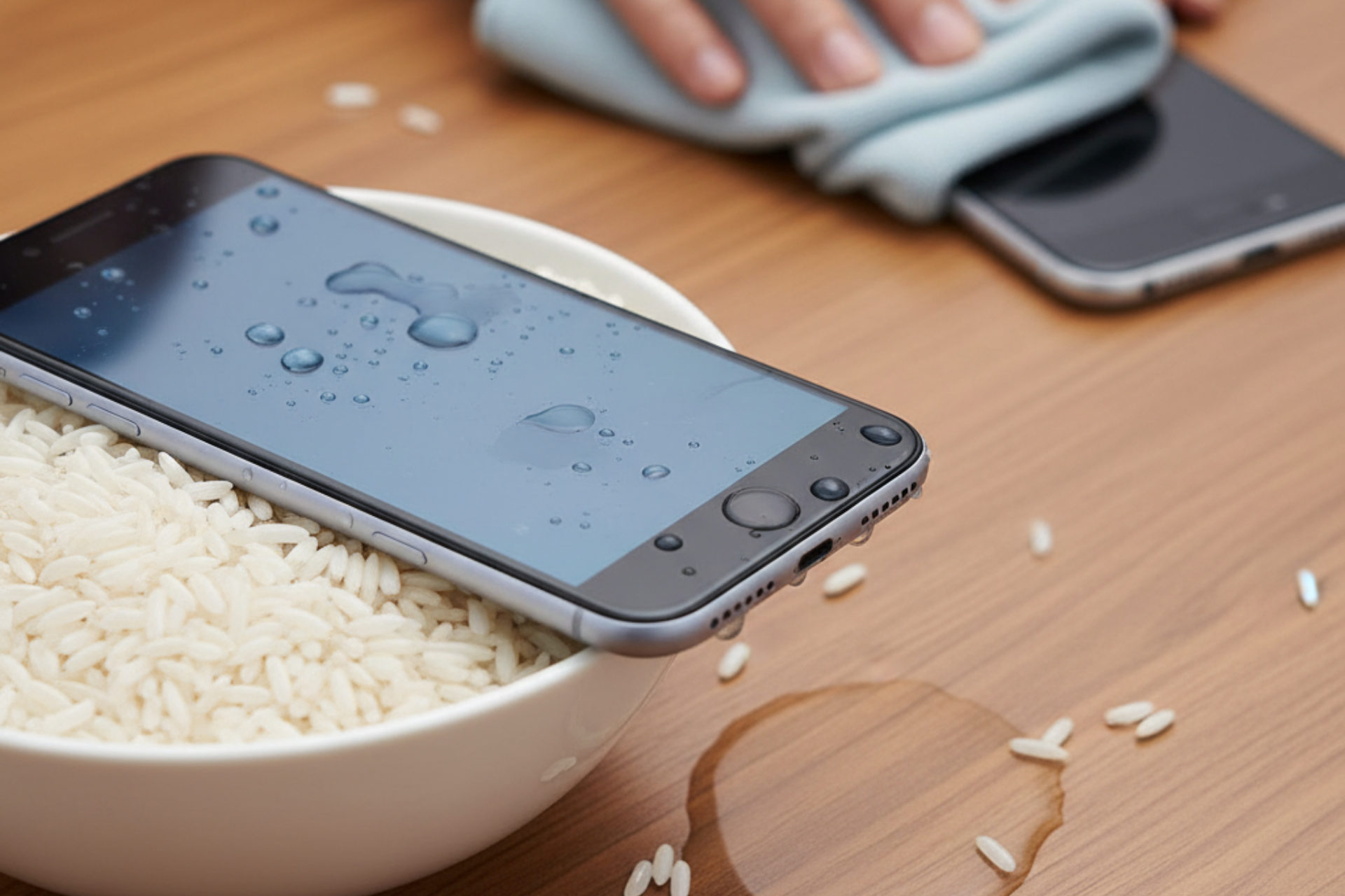 Read more about the article Hvad skal man gøre med det samme, hvis enhederne bliver våde