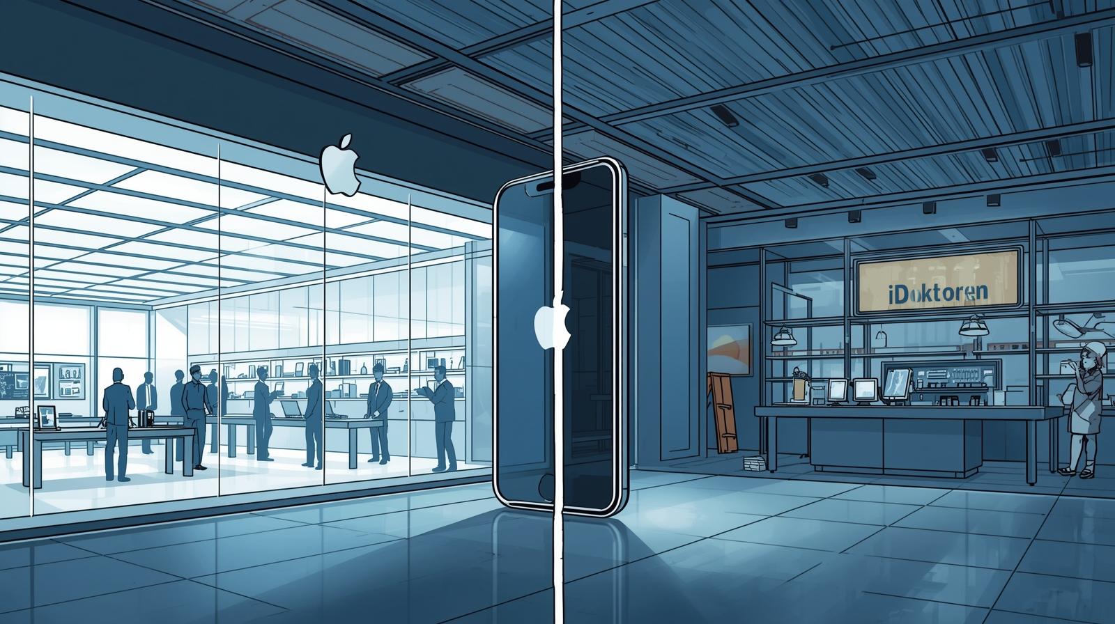 Read more about the article Apple Store vs. IDoktoren: Hvor Skal Du Få Repareret Din IPhone?