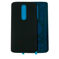Back cover Glass For Motorola Droid Turbo 2 (XT1585 / XT1580 / XT1581 / 2015) (Used OEM Pull: Grade A) (Black)