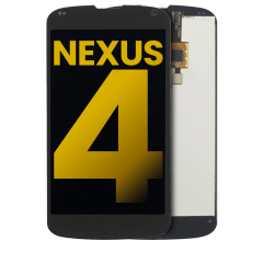 LCD Assembly Without Frame For Nexus 4 (Refurbished) (Black)