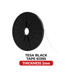 Double-Sided Acrylic Black Tape (2MM x 25M) (Tesa Model # 61395)
