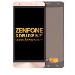 LCD Assembly Without Frame For Asus ZenFone 3 Deluxe 5.7" (ZS570KL / Z016D / Verizon) (Refurbished) (Gold)
