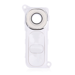 Back Camera Lens With Power / Volume Buttons For LG G4 (White)