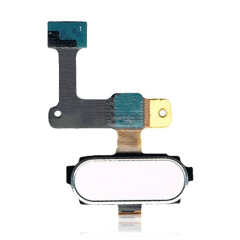 Home Button With Flex Cable For Samsung Galaxy Tab S2 9.7" (T810 / T813 / T815 / T817 / T819) (2015) (White)