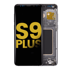 OLED Assembly With Frame For Samsung Galaxy S9 Plus (Refurbished) (Titanium Gray)