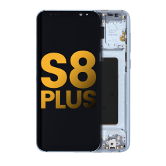 OLED Assembly With Frame For Samsung Galaxy S8 Plus (Refurbished) (Coral Blue)