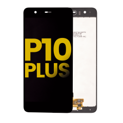 LCD Assembly Without Frame & Pre-Installed Home Button For Huawei P10 Plus (Refurbished) (Black)