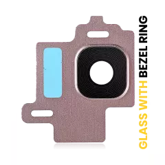 Back Camera Lens With Bezel Ring For Samsung Galaxy S8 (Rose Gold)