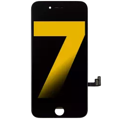 LCD Assembly With Steel Plate For iPhone 7 (Refurbished) (Black)