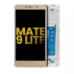 LCD Assembly With Frame For Huawei Mate 9 Lite (Refurbished) (Gold)