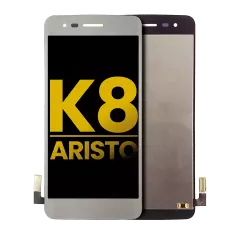 LCD Assembly Without Frame For LG K8 (2017) / Aristo (US Version) (Refurbished) (Silver)