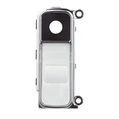 Back Camera Lens With Power & Volume Buttons For LG K10 (2016) (White)