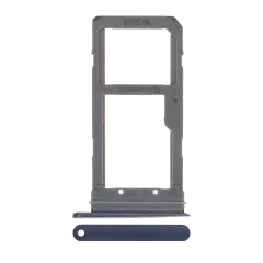 Single Sim Card Tray For Samsung Galaxy S7 Edge (Black)
