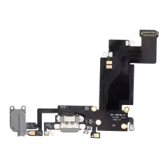 Charging Port Flex Cable For iPhone 6S Plus (Premium) (Space Gray)