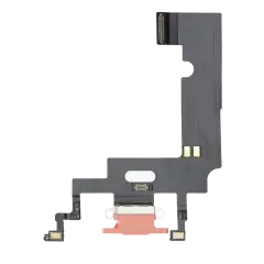 Charging Port Flex Cable For iPhone XR (Premium) (Coral)