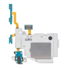 Loudspeaker With Headphone Jack And Power Volume Flex Cable For Samsung Galaxy Tab Pro 10.1" (T520 / T525) (2014)