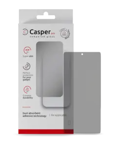 Casper Pro privacy-beskyttelsesglas til Samsung Galaxy S25 Ultra i detailemballage