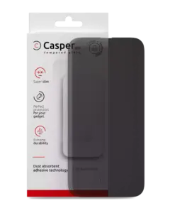 Casper Pro privacy-beskyttelsesglas til iPhone 16 Pro Max / 17 Pro Max i detailemballage