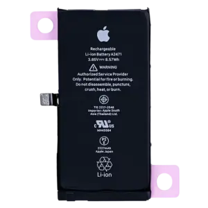 Reservedelsfoto: iPhone 12 mini batteri – Original Apple Service Pack