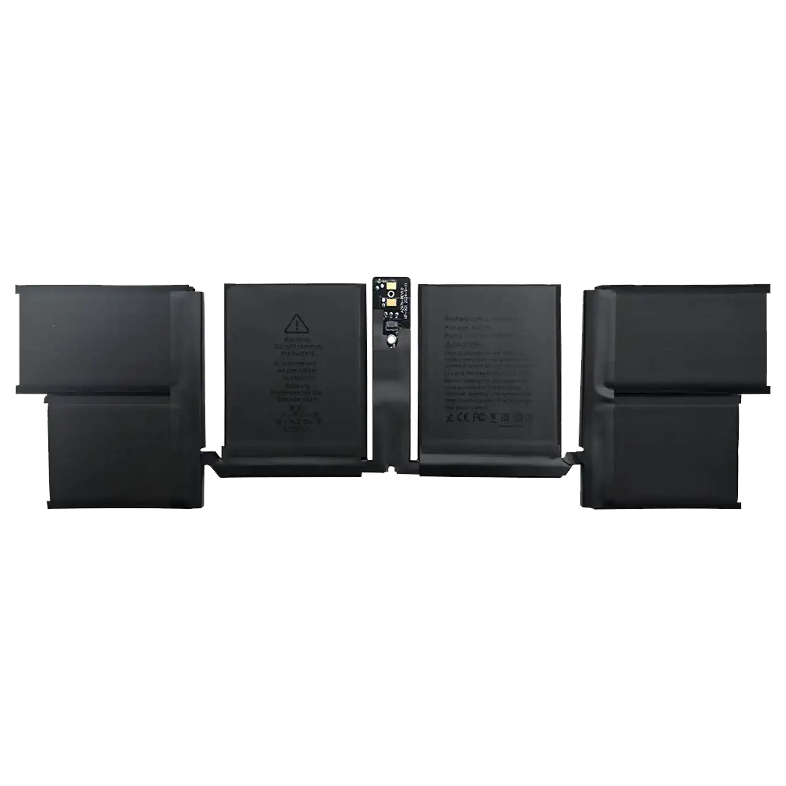 MobileSentrix MacBook Pro 16 A2991 batteri A2976 — eksempelfoto, varenummer og kvalitet skal bekræftes.