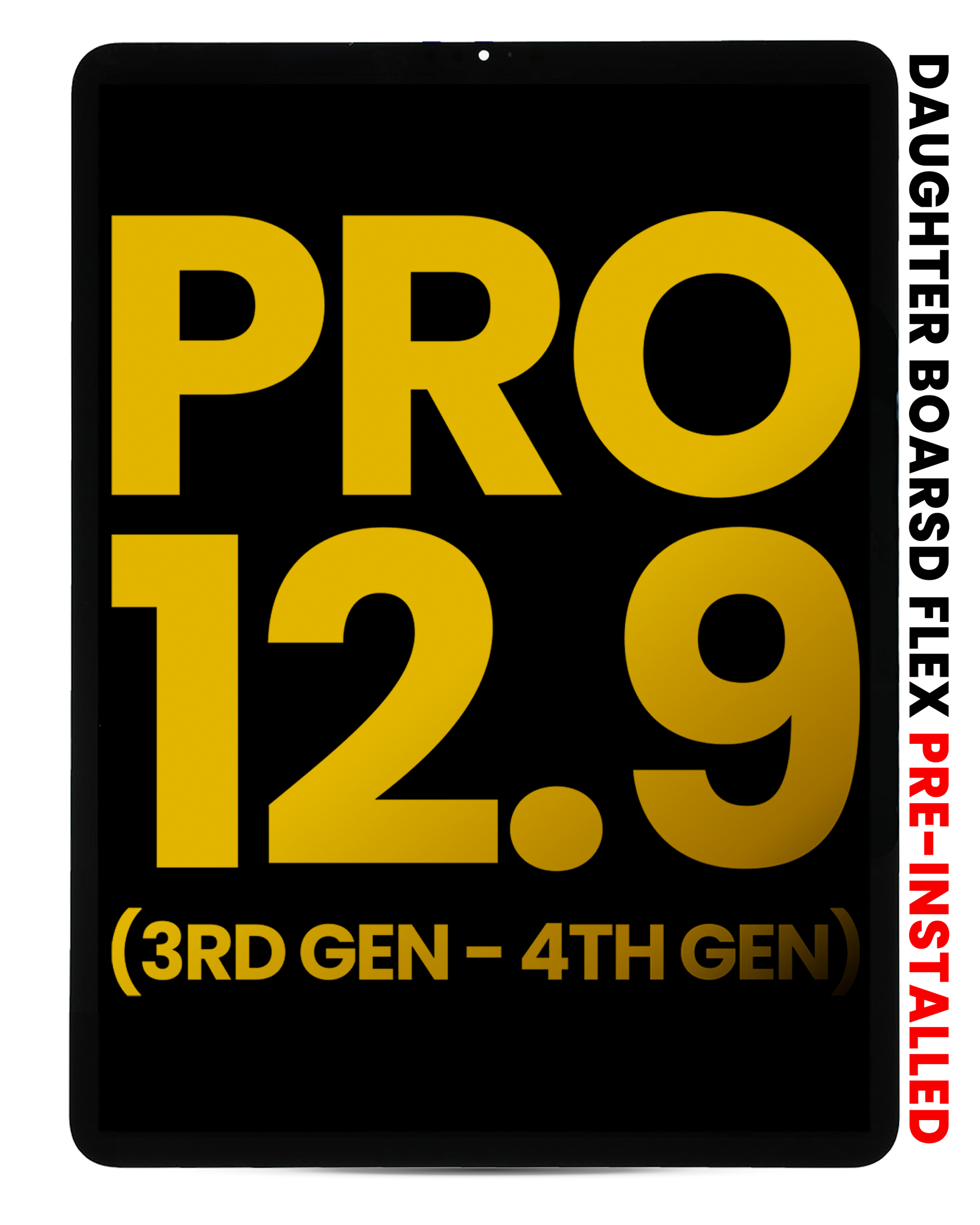 MobileSentrix iPad Pro 12.9 3 4 skærm premium - eksempelfoto i webshop