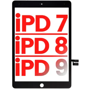 iPad 10,2 (2019/2020) touchglas – sort