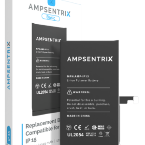 Reservedelsfoto: iPhone 15 batteri – kompatibelt 3279 mAh