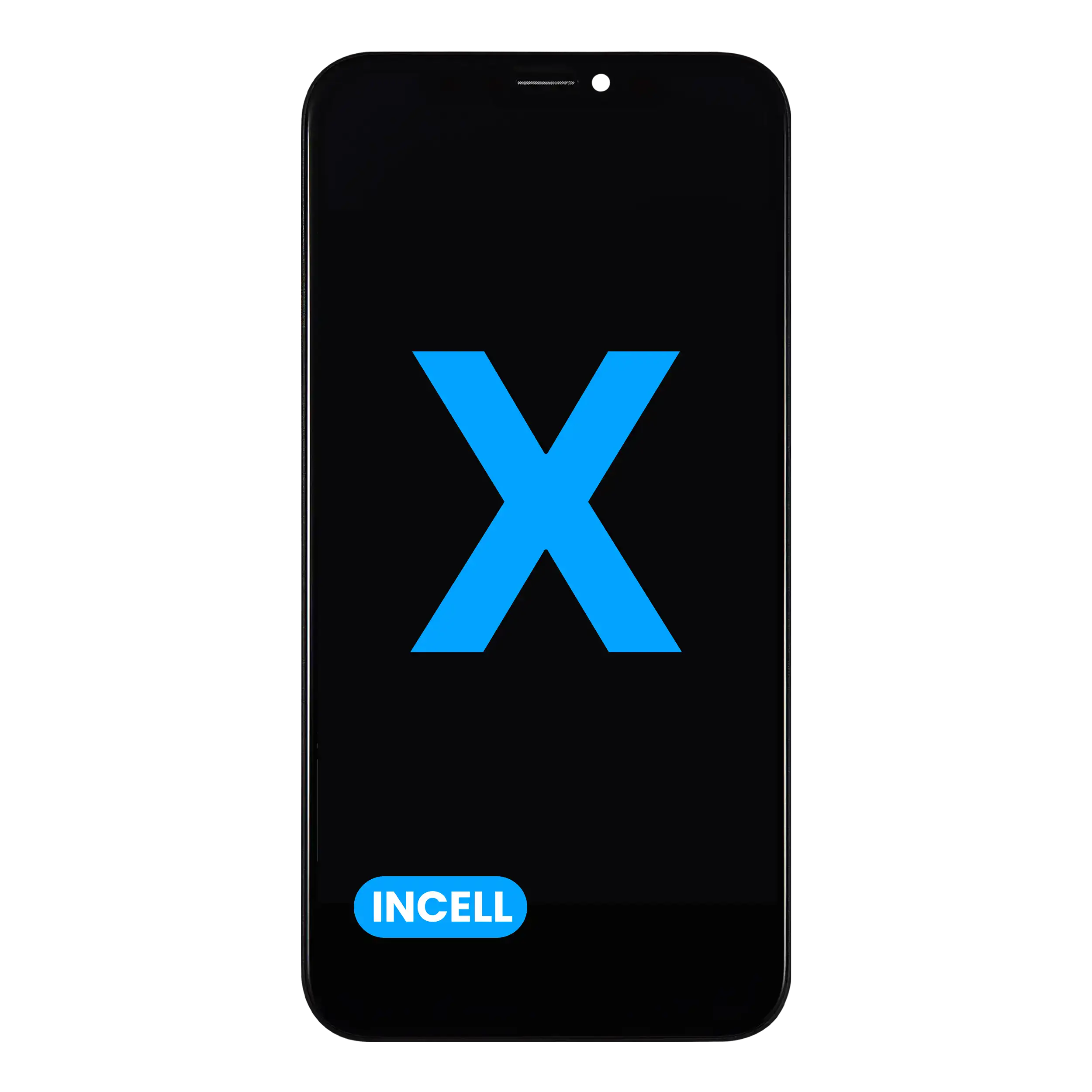 MobileSentrix LCD Assembly Compatible For iPhone X (Aftermarket : AQ7 / Incell). Eksempelfoto.
