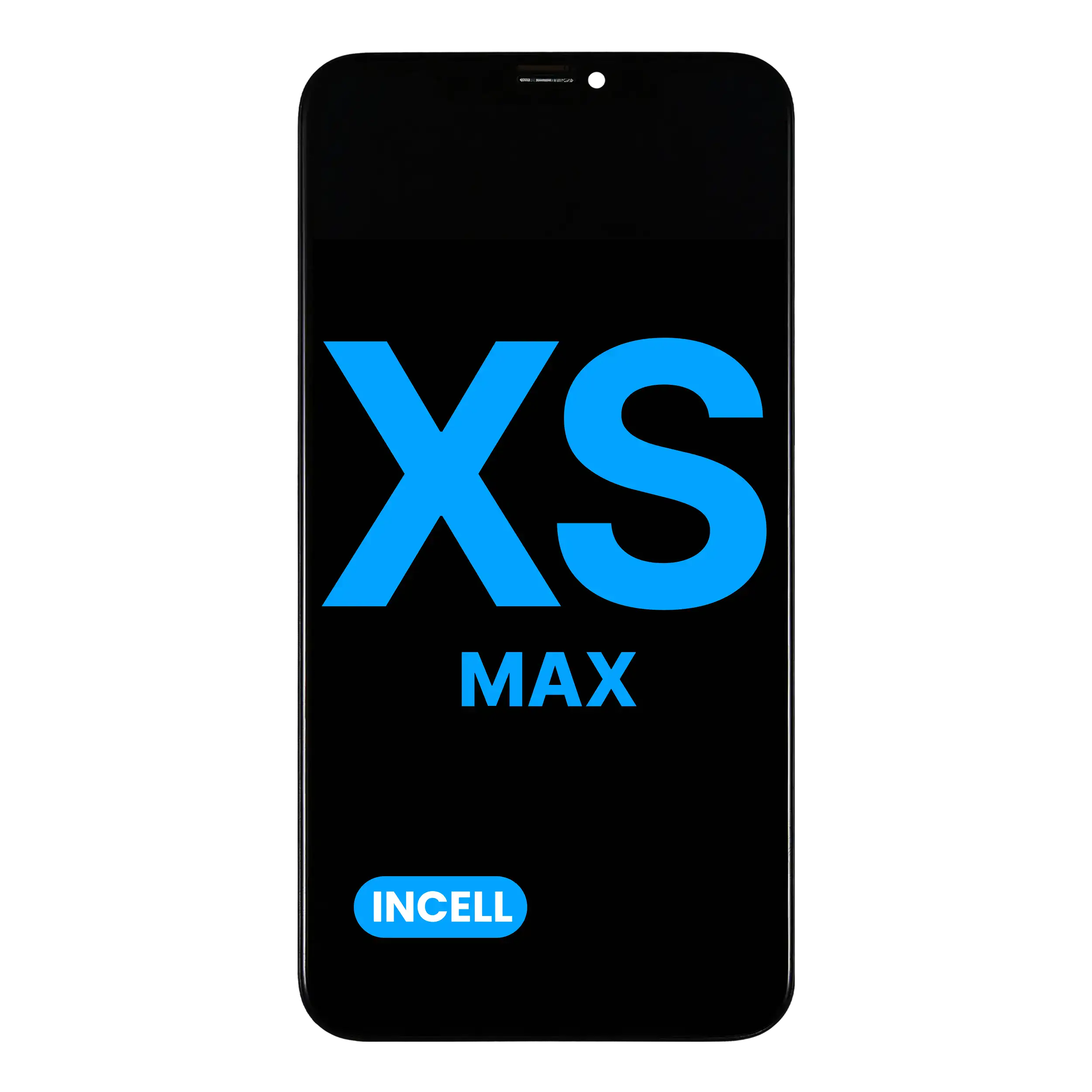 MobileSentrix LCD Assembly Compatible For iPhone XS Max (Aftermarket: AQ7 / Incell). Eksempelfoto.