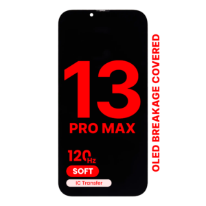 Reservedelsfoto: iPhone 13 Pro Max skærm – Soft OLED 120 Hz