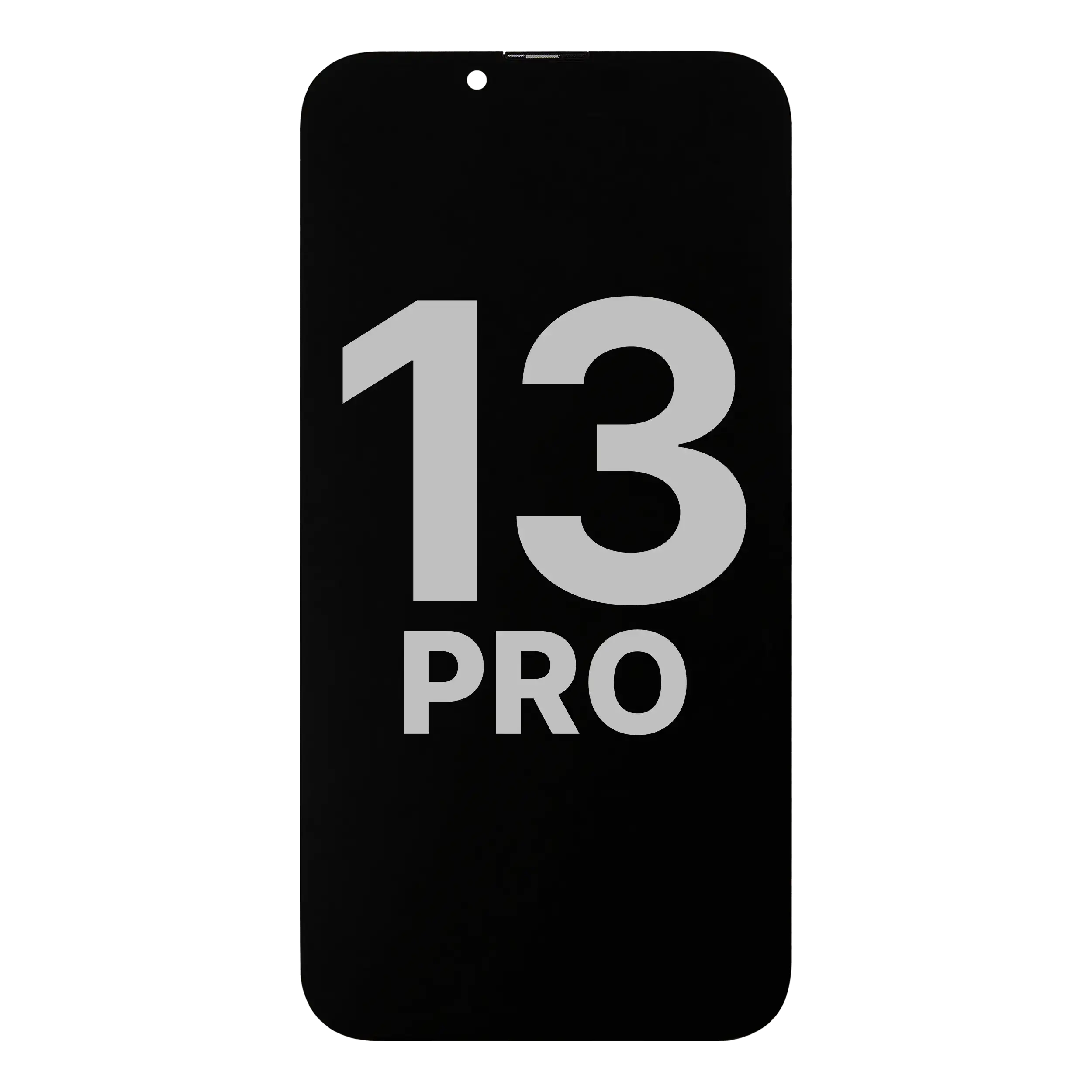 MobileSentrix OLED Assembly Compatible For iPhone 13 Pro with Light Sensor Flex Cable (Used OEM Pull: Grade A). Eksempelfoto, præcist leverandørvarenummer ikke bekræftet.
