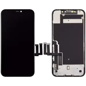 Reservedelsfoto: iPhone 11 skærm – Incell LCD (JK High Quality)