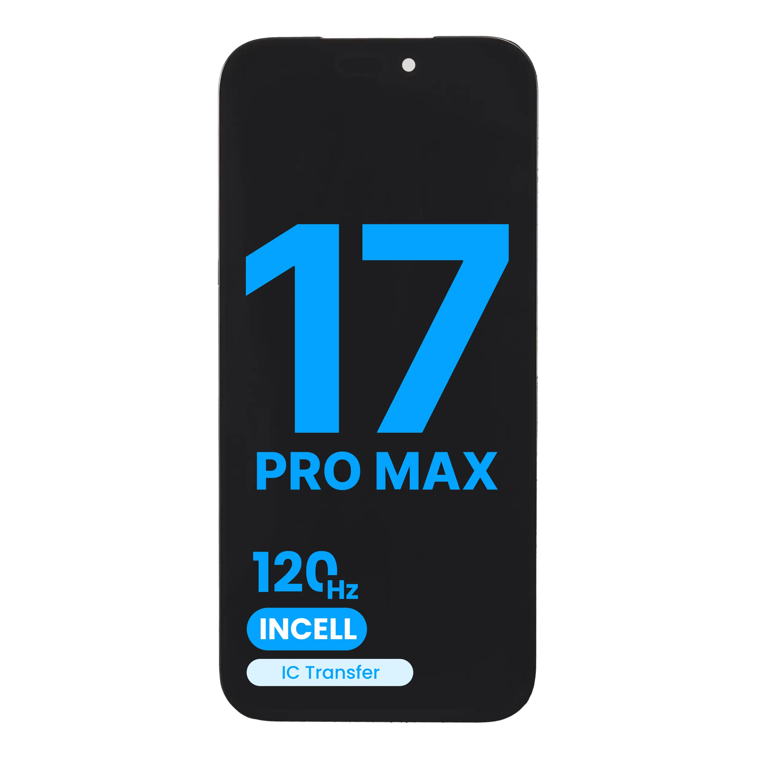 MobileSentrix iPhone 17 Pro Max AQ7 Incell 120Hz - modelpassende eksempelfoto