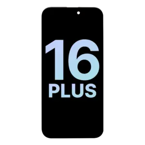 Reservedelsfoto: iPhone 16 Plus skærm – Original Service Pack