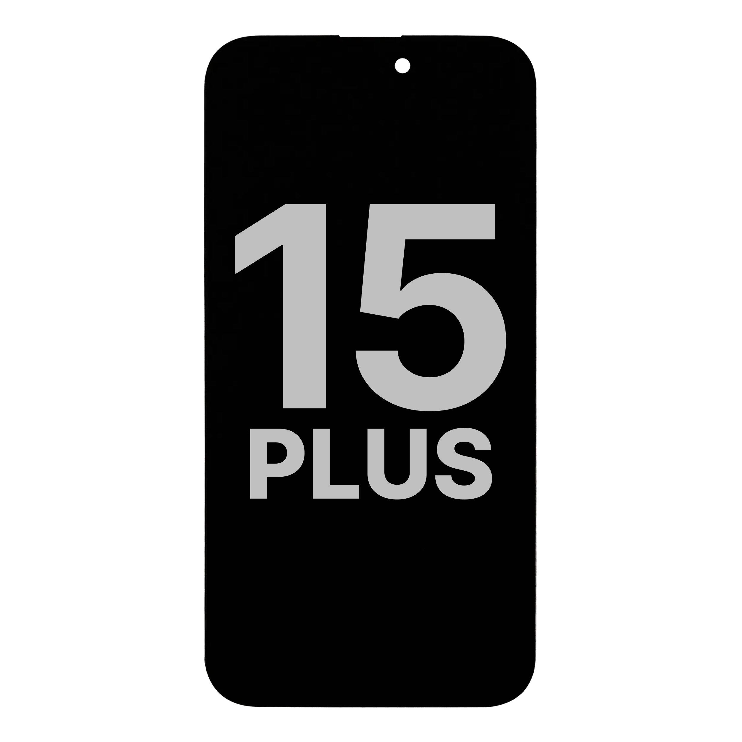 MobileSentrix OLED Assembly Compatible For iPhone 15 Plus with Light Sensor Flex Cable (Used OEM Pull: Grade A). Eksempelfoto, leverandør-SKU skal bekræftes.