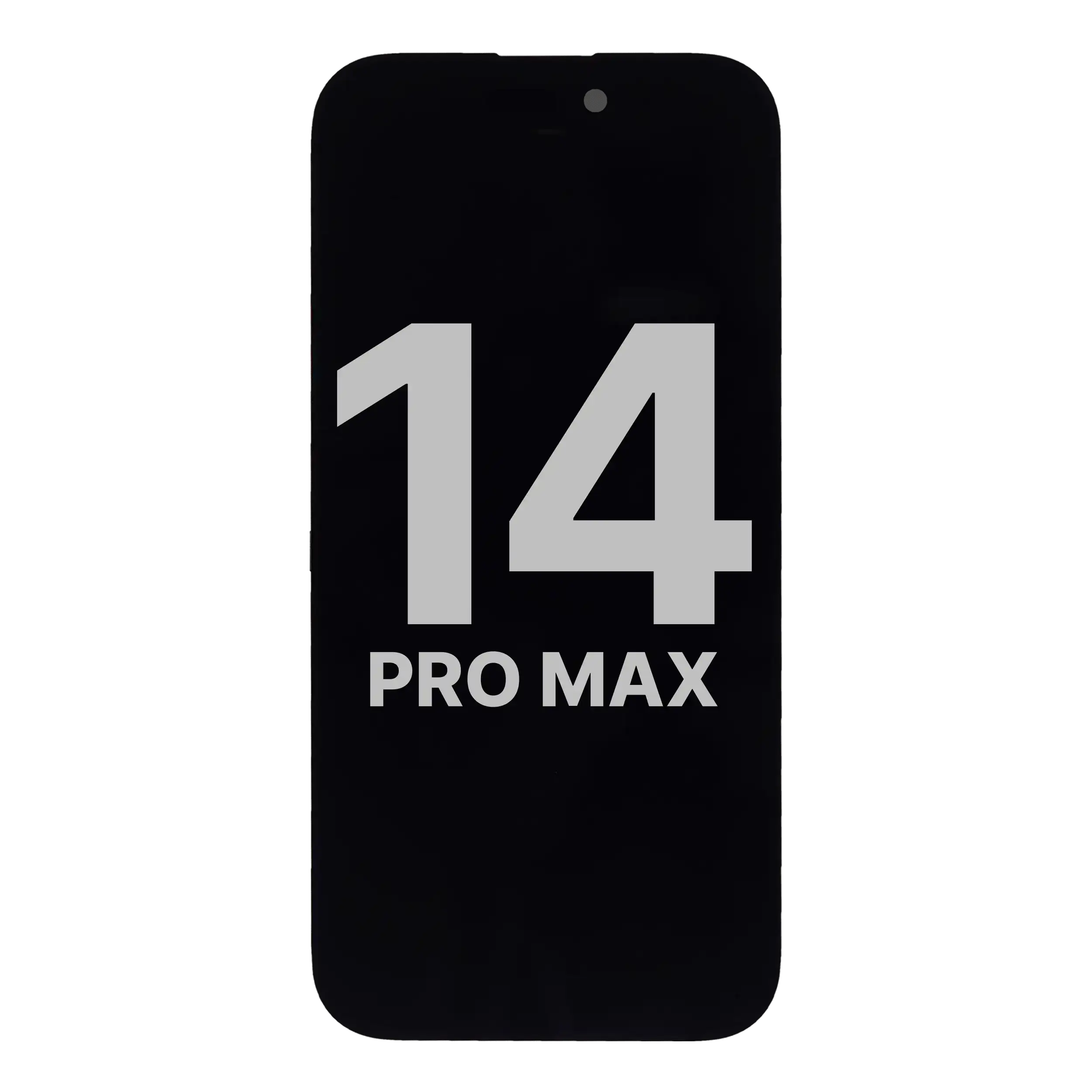 MobileSentrix OLED Assembly Compatible For iPhone 14 Pro Max with Light Sensor Flex Cable (Used OEM Pull: Grade A). Eksempelfoto, præcist SKU ikke bekræftet.