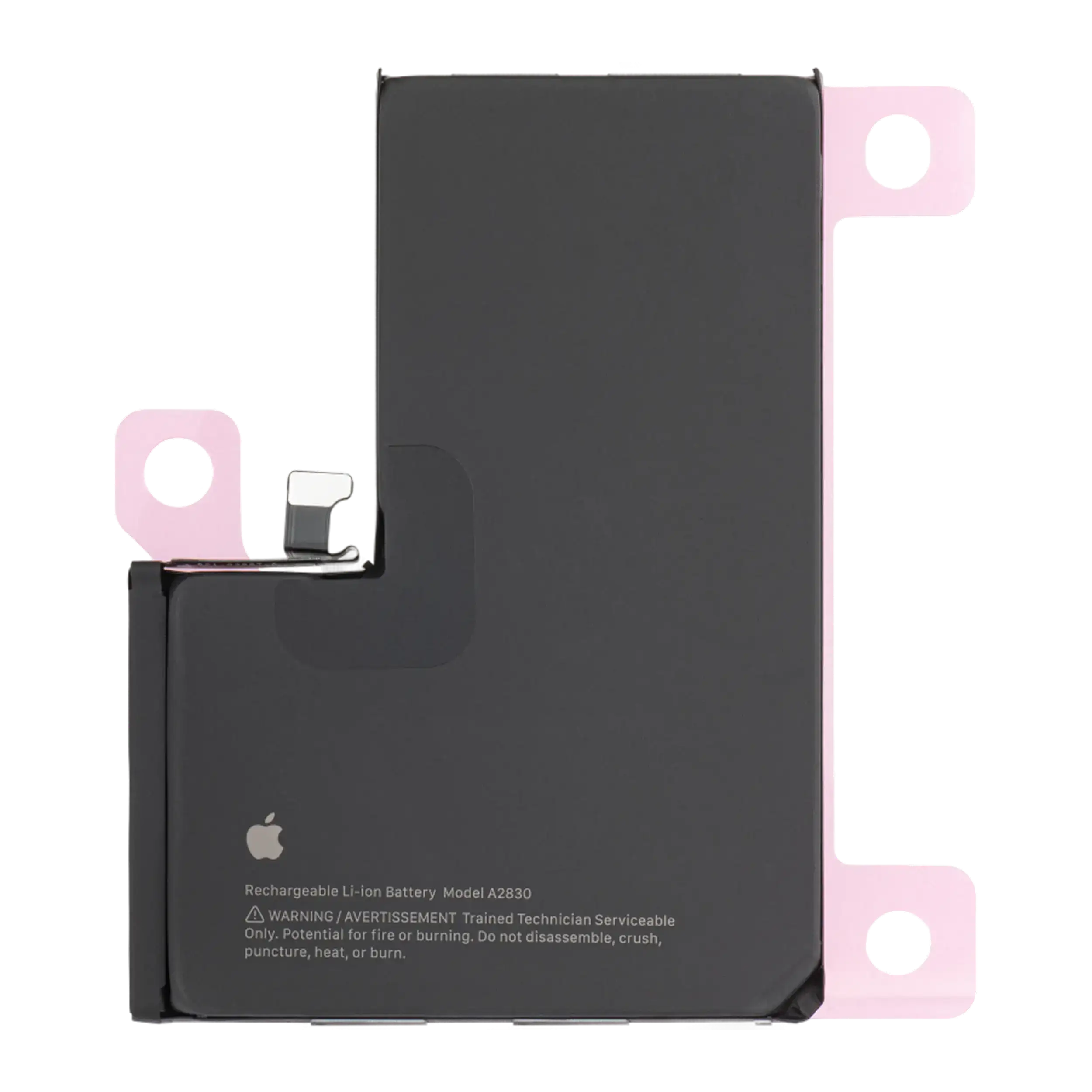 MobileSentrix iPhone 14 Pro Max: Genuine OEM batteri, ikke nødvendigvis samme Service Pack-emballage. Eksempelfoto.