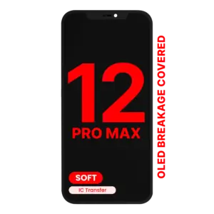 Reservedelsfoto: iPhone 12 Pro Max skærm – Soft OLED