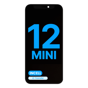 Reservedelsfoto: iPhone 12 mini skærm – Incell LCD JK High Quality