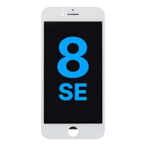 Reservedelsfoto: iPhone 8 / SE 2020 / SE 2022 skærm Original (hvid)