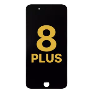 Reservedelsfoto: iPhone 8 Plus skærm Original (sort)