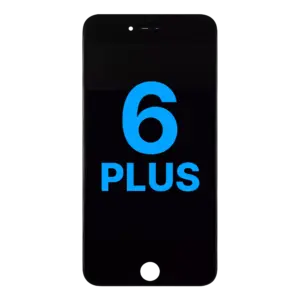 Reservedelsfoto: iPhone 6 Plus skærm OEM (sort)