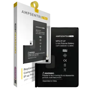 Reservedelsfoto: iPhone 14 Pro batteri diagnosticerbart 3200 mAh