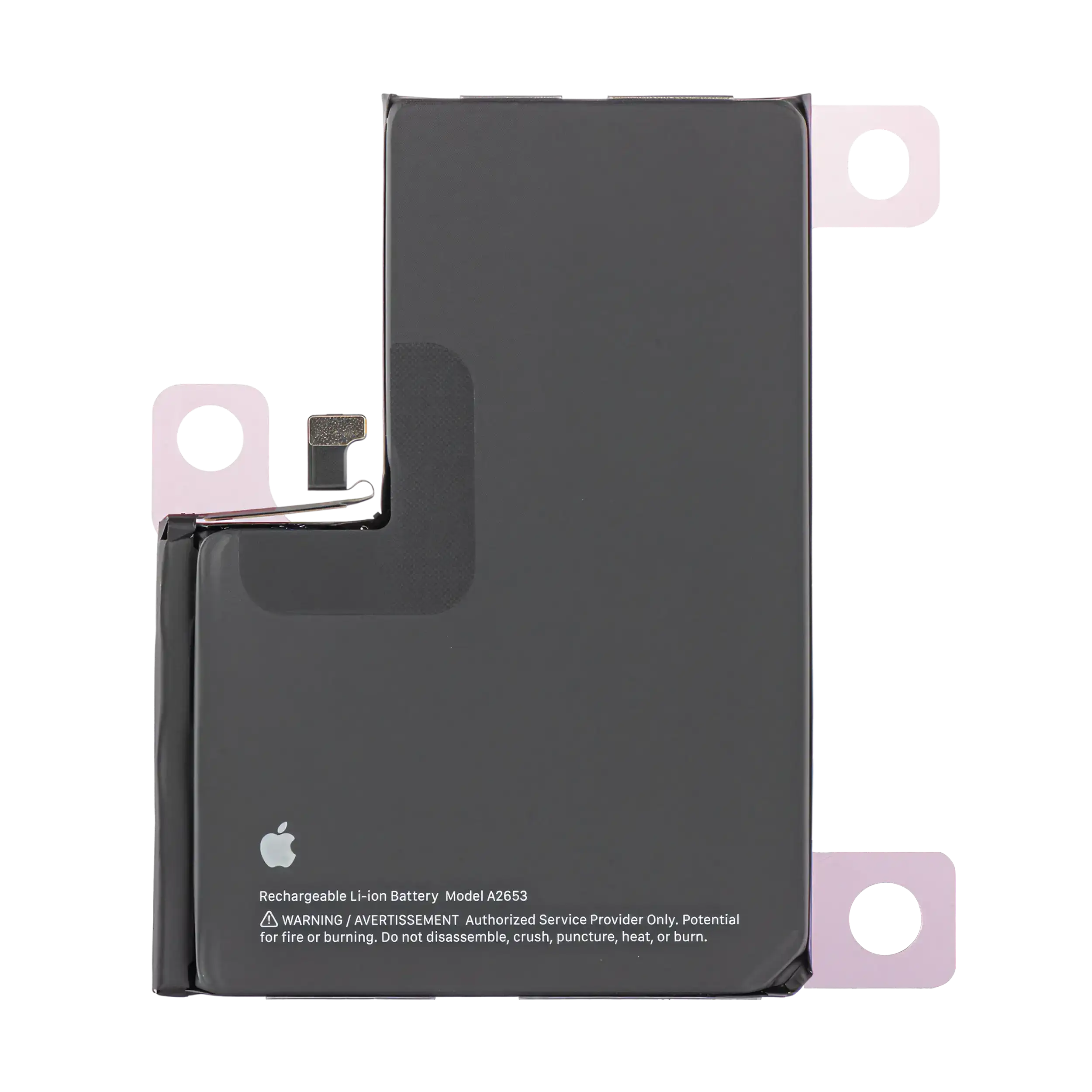MobileSentrix iPhone 13 Pro Max: Genuine OEM batteri, ikke nødvendigvis samme Service Pack-emballage. Eksempelfoto.