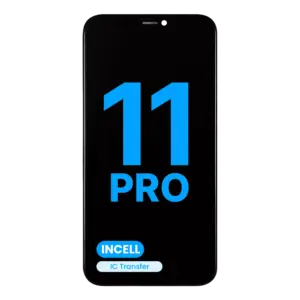 Reservedelsfoto: iPhone 11 Pro skærm – Incell SPX