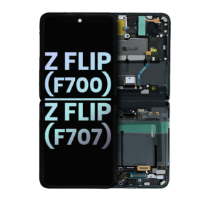 MobileSentrix foto: Samsung Z Flip F700 indvendig Service Pack OLED Mirror Black